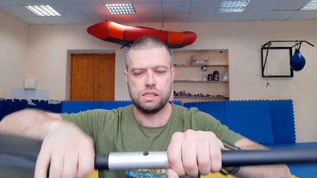 Самое дешёвое байдарочное разборное весло / Обзор / Распаковка смотреть онлайн