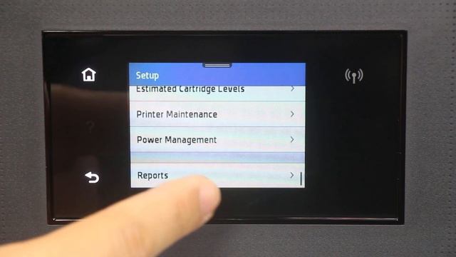 Печать отчета о состоянии принтера | МФУ HP OfficeJet Pro 7720, 7730, 7740 All-in-One | HP Support смотреть онлайн