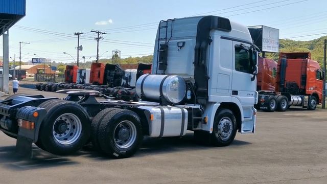 Mercedes Benz Actros 2546 6X2, automático - 2011 смотреть онлайн