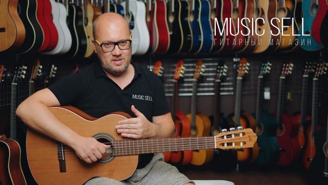 ИСПАНСКАЯ КЛАССИЧЕСКАЯ ГИТАРА ДЛЯ МУЗЫКАЛЬНОЙ ШКОЛЫ ИЗ МАССИВА CLASSICAL GUITAR AlMANSA SOLID SPAIN смотреть онлайн
