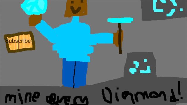 Mine Every Diamond! - (Imagine Dragons - whatever it takes parody) смотреть онлайн