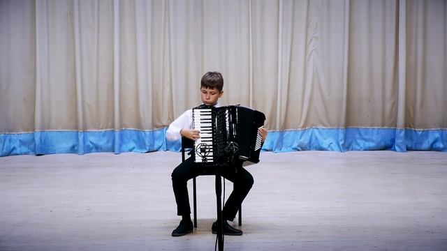Иванов Данил. Аккордеон, 10 лет. Жан Лапейе, Андре Астьер Осенняя Ностальгия смотреть онлайн