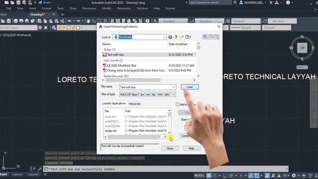 Create Textbox with AutoLisp AutoCAD AutoCAD tips and tricks.إنشاء مربع نص باستخدام لثغة السيارات смотреть онлайн