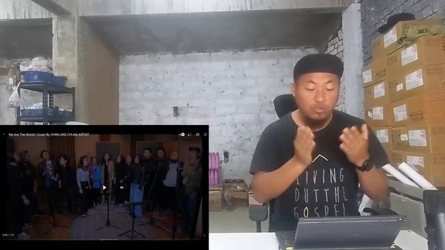 We Are The World(Cover) Chinlung Chuak Artist// RamBoss React смотреть онлайн