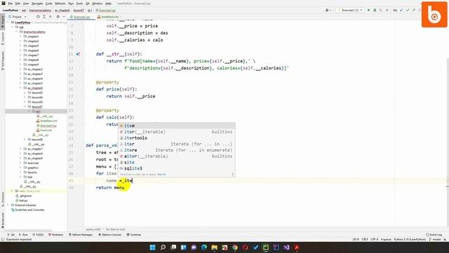 Python - Bài tập thực hành thao tác với file XML смотреть онлайн