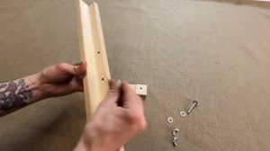 Как  собрать мольберт лира производства holstprom.ru