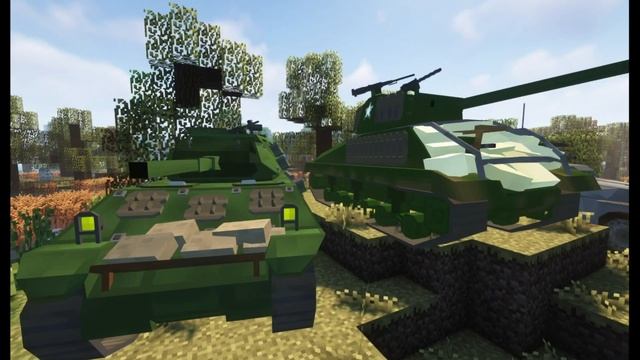 Лучшие боевые Моды для вашего МАЙНКРАФТА на 1.12.2 - 1.19 // моды на оружие и танки смотреть онлайн