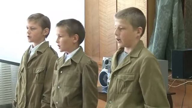 В школе - интернат прошло мероприятие 'Салют Победа!' Май 2012 год. смотреть онлайн