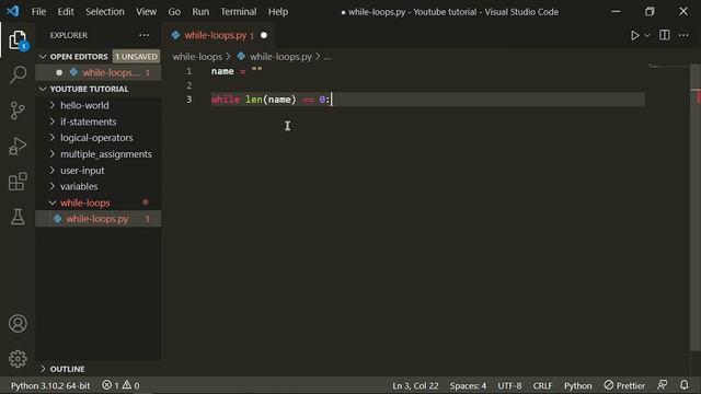 Learn python while loops | Tutorial #7 | Python programming for beginners | Cool Techy Guy смотреть онлайн