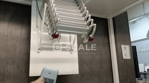 Чердачная лестница с электроприводом