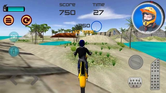 Dirt Bike Games Android Gameplay - #2 Motocross Beach Jumping 2 Walkthrough смотреть онлайн