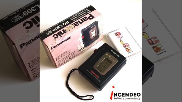 Retro Panasonic Portable Cassette Tape Recorder RQ-L309 смотреть онлайн