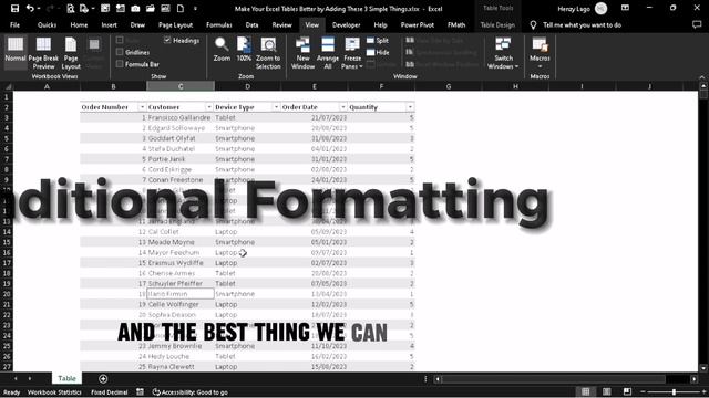 TRANSFORM Your Excel Tables By Adding These 3 Things! ⚙️ смотреть онлайн