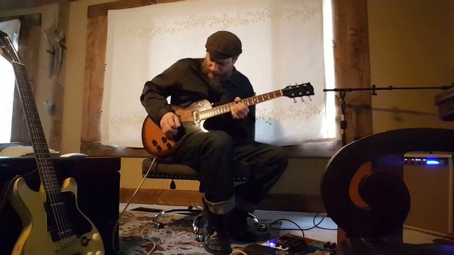 Milo Ominetti improv jam 1974 Gibson Les Paul Special 74/55 Demo смотреть онлайн