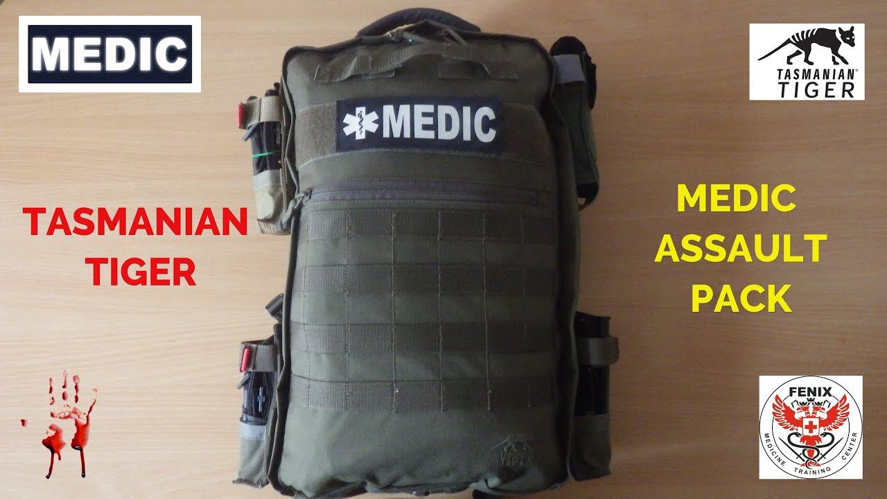 TASMANIAN TIGER MEDIC ASSAULT PACK- МЕДИЦИНСКИЙ РЮКЗАК смотреть онлайн