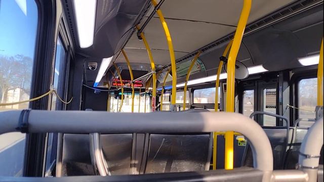 Onboard Eastbound DDOT Bus 1920 XD40 NFI 2019 On Route 15 Chicago-Davison To Joseph Campau