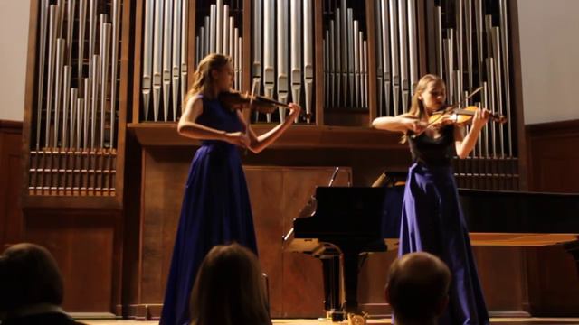 Passacaglia Handel, Гендель - Пассакалия, скрипка Индира Скаева, Мария Зонтова смотреть онлайн