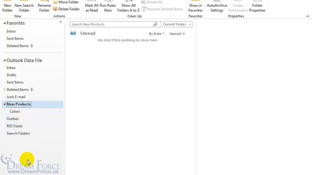 Microsoft Outlook 2016: Create, Move, Copy and Delete Folders смотреть онлайн