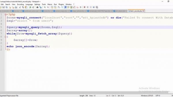 JQuery How To Retrieve Data From MySQL Database In JSON Format  Display In HTML Using PHP