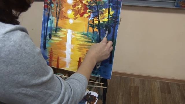 Мастер класс живописи. смотреть онлайн