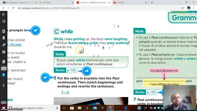 Interrogative form past continuous terze WHILE смотреть онлайн