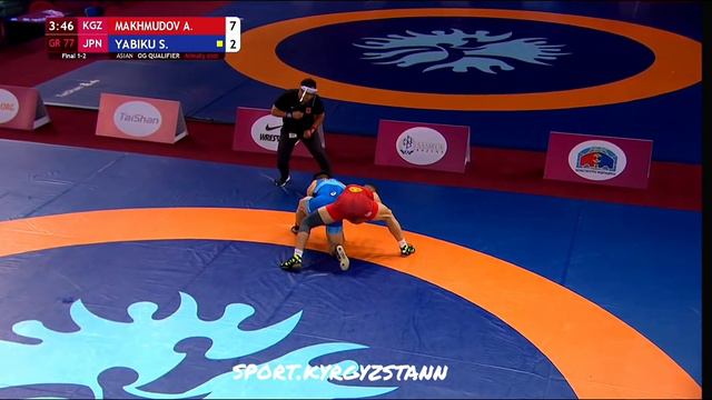 🥇🇰🇬 Золото! Акжол Махмудов победитель Азиатского лицензионного турнира по греко-римской борьбе . смотреть онлайн