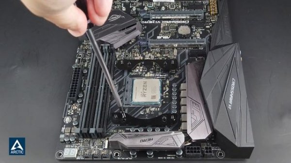 ARCTIC Liquid Freezer II 240/280 (Rev.4): Installation on AMD AM4