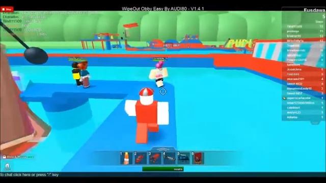 FAILZ, LAGS AND GLITCHES - WipeOut Obby by AUDI80 смотреть онлайн
