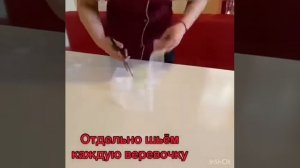 Ватно марлевая повязка. Как ее сшить