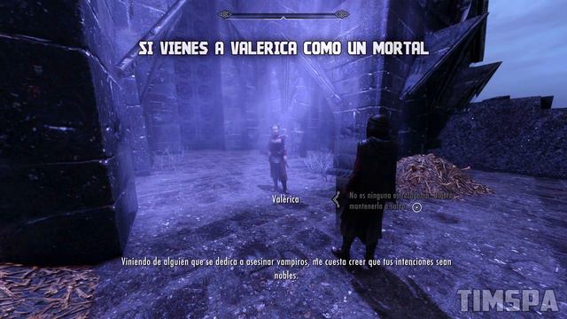 Skyrim ٠ ¿Qué pasa si Vienes a Valerica como un Vampiro? смотреть онлайн