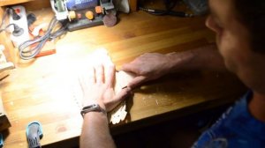 Большая птица счастья из дерева