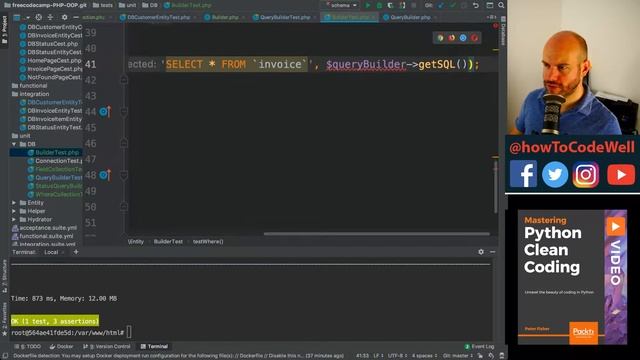 Live PHP Coding Stream #46 Refactoring MYSQL Where Clause Part 2 смотреть онлайн