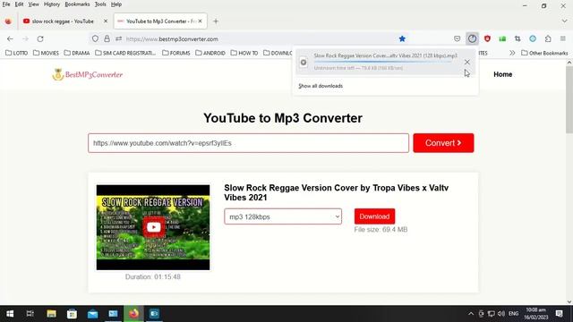 HOW TO DOWNLOAD ANY MP3 IN YOUTUBE USING ONLINE CONVERTER смотреть онлайн