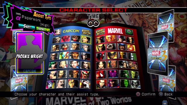 Ultimate Marvel Vs. Capcom 3 All Characters (Including DLC) [PS3]