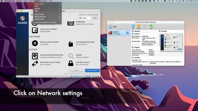 Install VirtualBox + CentOS on MacOS смотреть онлайн