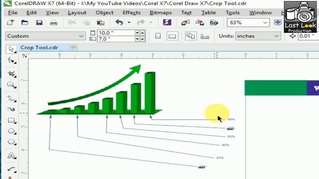 CorelDRAW Graphic Suit X7 - "3-Point callout Tool" - Lecture no 50 - Basic to Advance - Urdu/Hindi смотреть онлайн