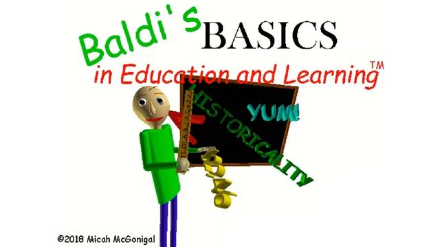 Intro - Baldi's Basics In Education and Learning смотреть онлайн