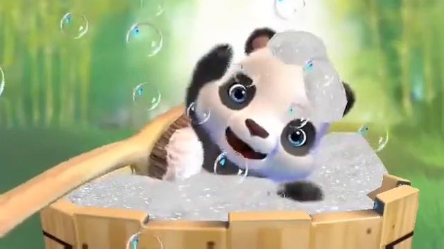 Панда купаеца в ване говорит пасху смотреть онлайн