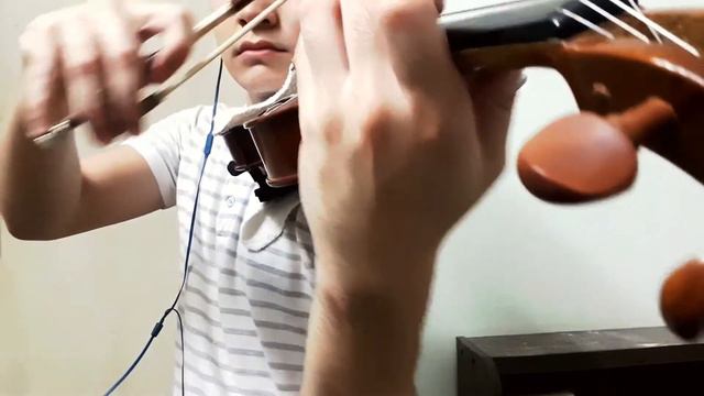 Demon Slayer Episode 18 OST Kamado Tanjiro No Uta Solo Violin Cover S1 OST Anime Cover