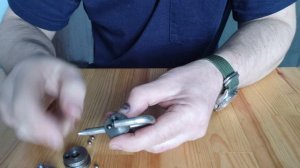 Кодовый замок на токарном станке.