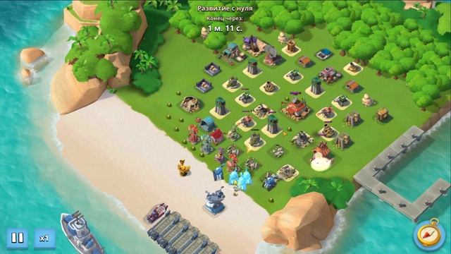 BOOM BEACH РАЗВИТИЕ С НУЛЯ часть 4 смотреть онлайн