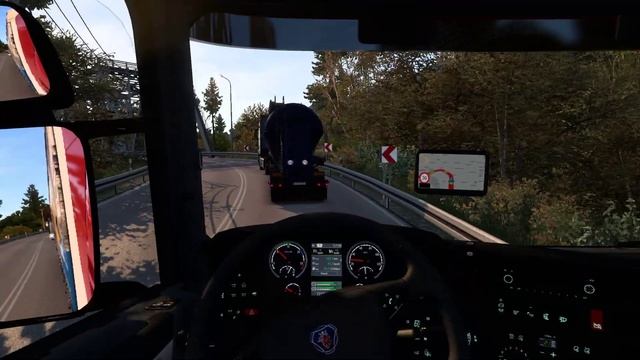 ETS2 1.42 | Pomezania | SCANIA R500 V8 | Pieklo - Sztum смотреть онлайн