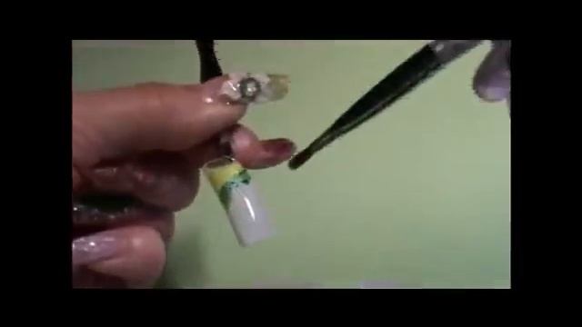 Растяжка сухими пигментами, на гель-лак или гель. смотреть онлайн