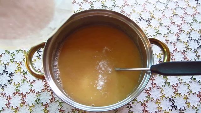 Пюре из персиков с ванилью! Заготовки на зиму