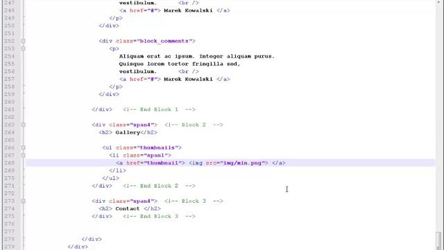 Twitter Bootstrap верстка psd макета часть 4 смотреть онлайн