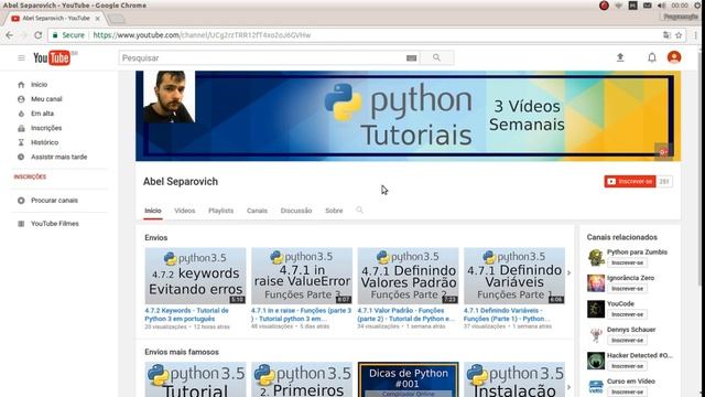 Dicas de Python 002 - Documentação Português, Stack Overflow, GitHub e Code Cademy смотреть онлайн