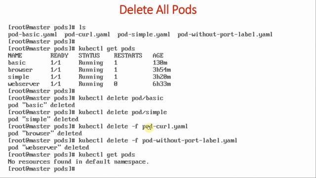 14 How to Delete Kubernetes Pods | Kubernetes Tutorial for Beginners смотреть онлайн