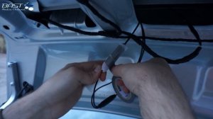 Установка камеры заднего вида Volkswagen Polo// Часть 2