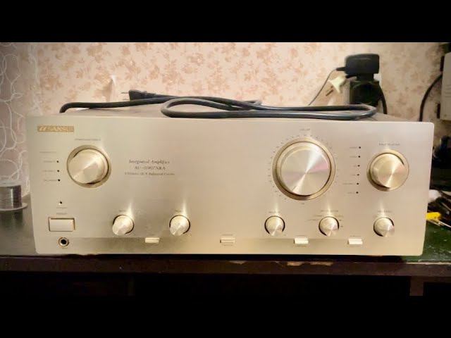 Sansui au-a907nra №2 Профилактика (часть 1) смотреть онлайн