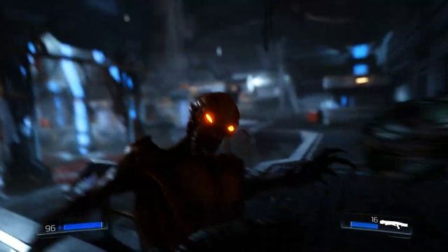Doom (2016) 21:9 3440x1440@144Hz - Ultra Settings LG34GK950F Freesync